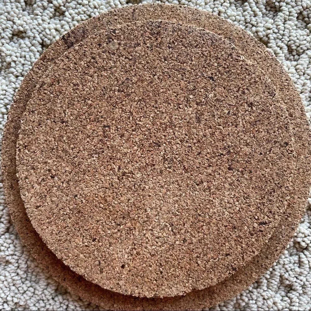 Set of 2  Cork Trivets